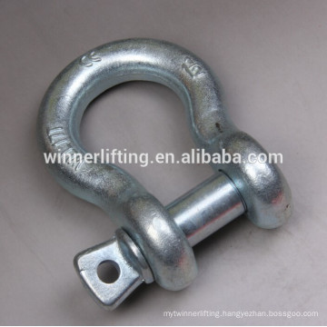 Cheap Galvanized Alloy Steel Anchor Bow Shackle G209